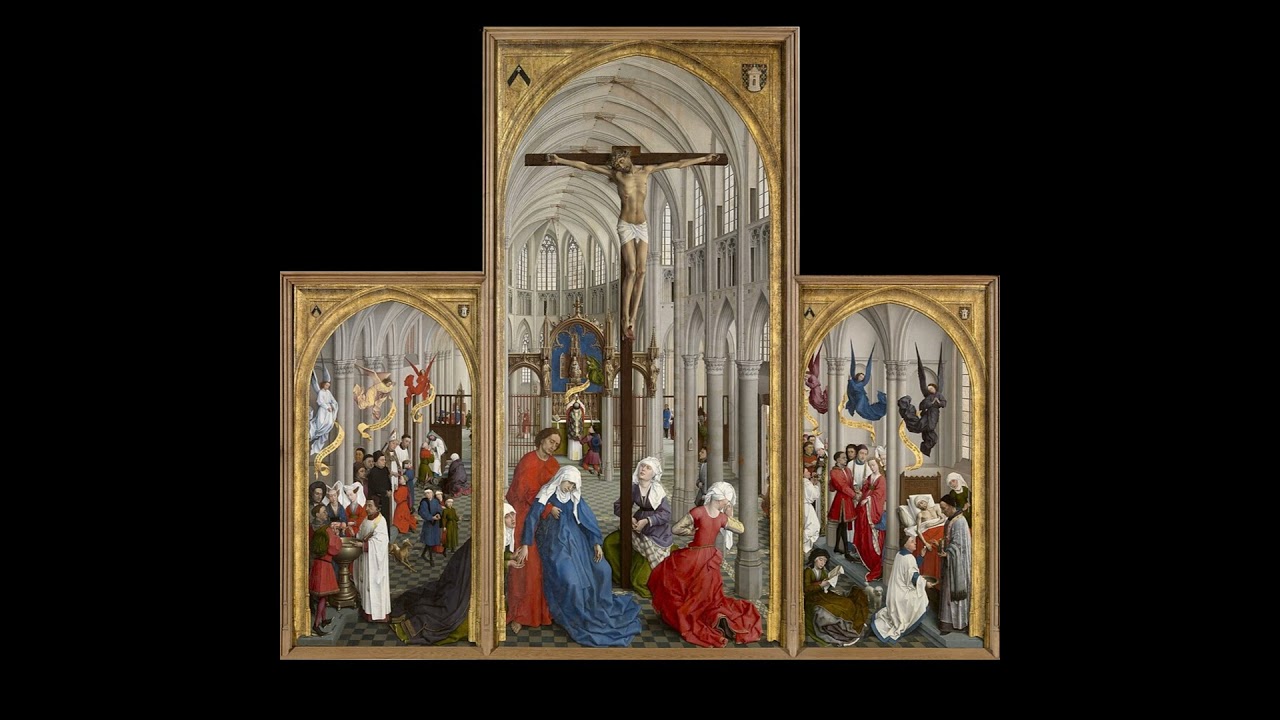 Rogier van der Weyden &ndash; Ołtarz siedmiu sakrament&oacute;w