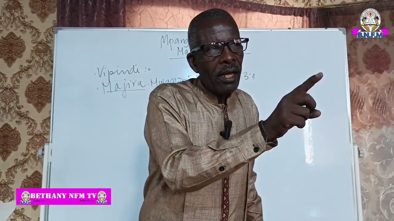 PART 2 MPANGO WA KI UNABII WA MUNGU BY Dr MWARIMU KAVOMA BENJAMEN
