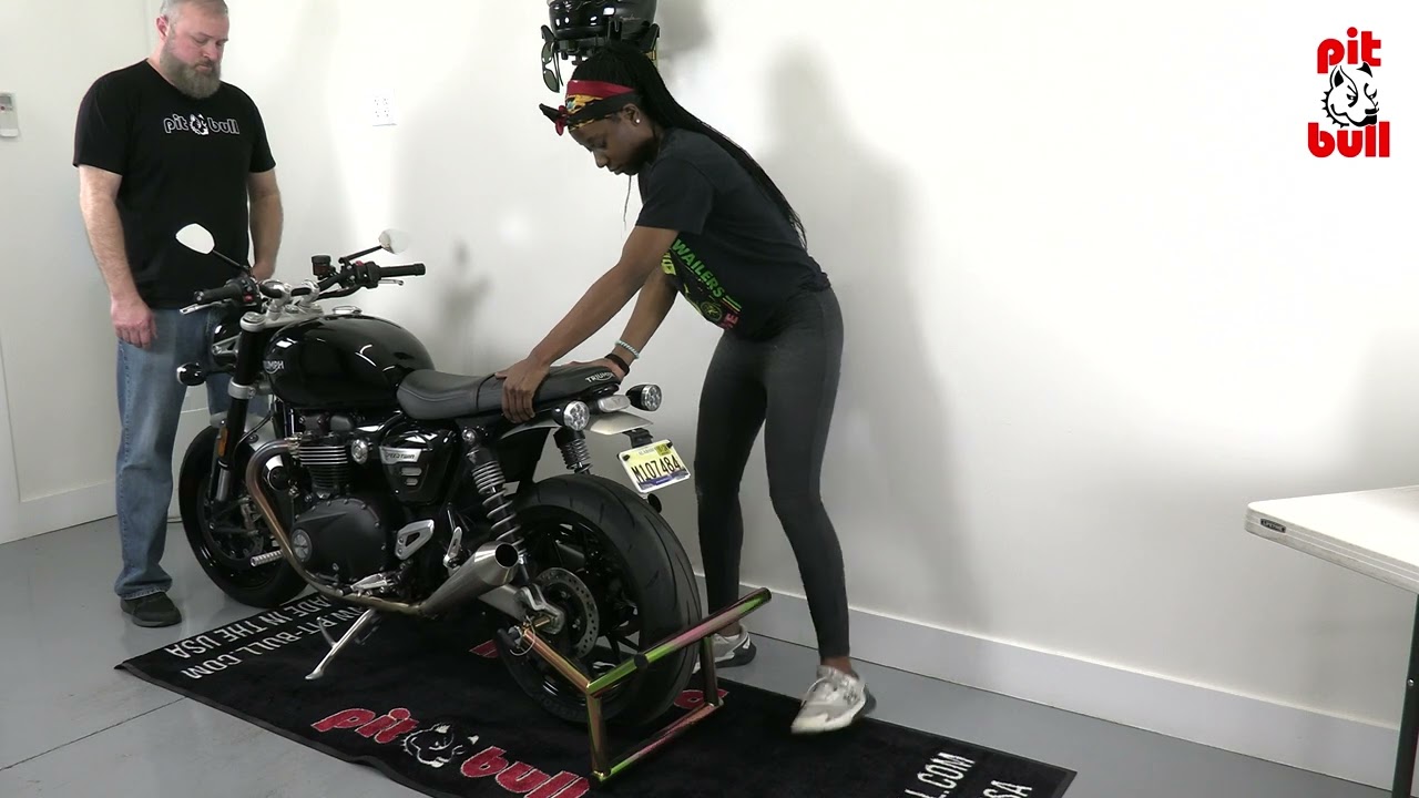 Motorcycle Display Stand by Pit Bull