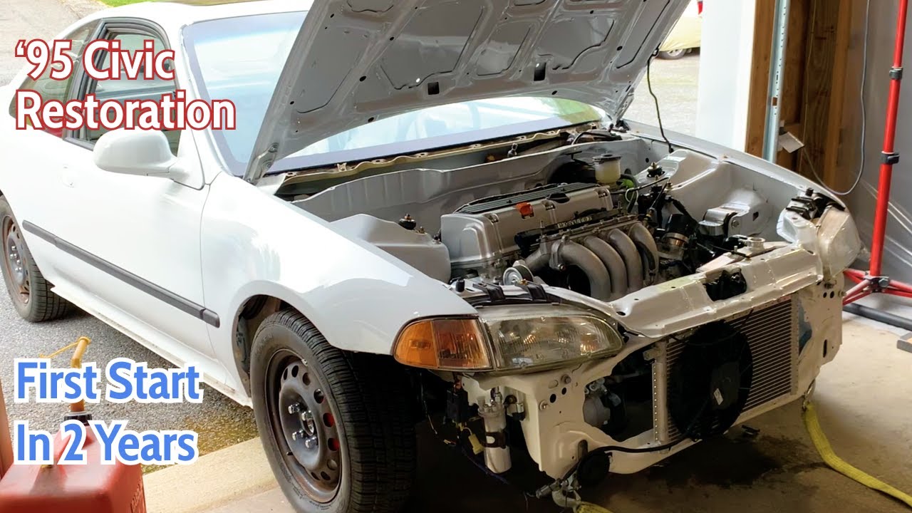 First Start in Two Years! - Civic Restoration 19