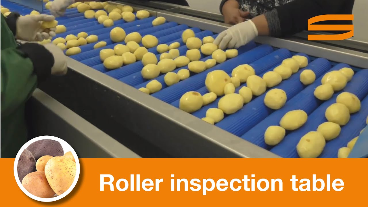 Roller inspection table - Sormac