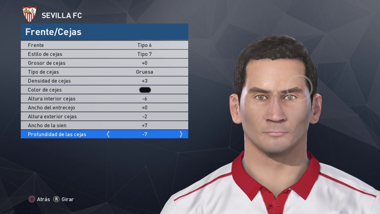Ganso face (Sevilla FC) PES 2017