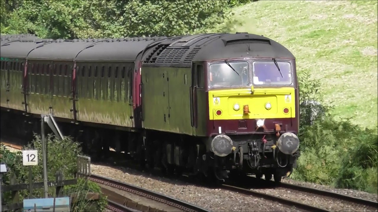 Trains at Bodmin Parkway Station 1st September 2019