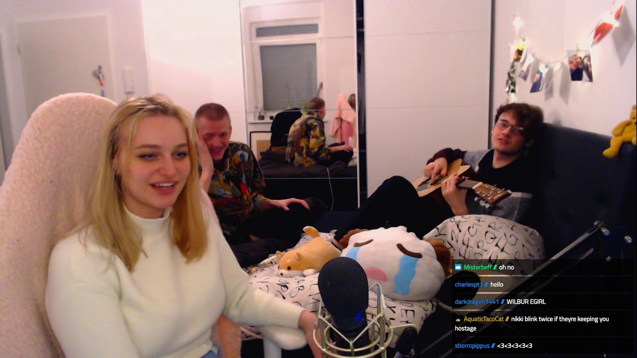 Nihachu, Wilbur and Lucas Just Chatting Stream in Germany from March 2020
