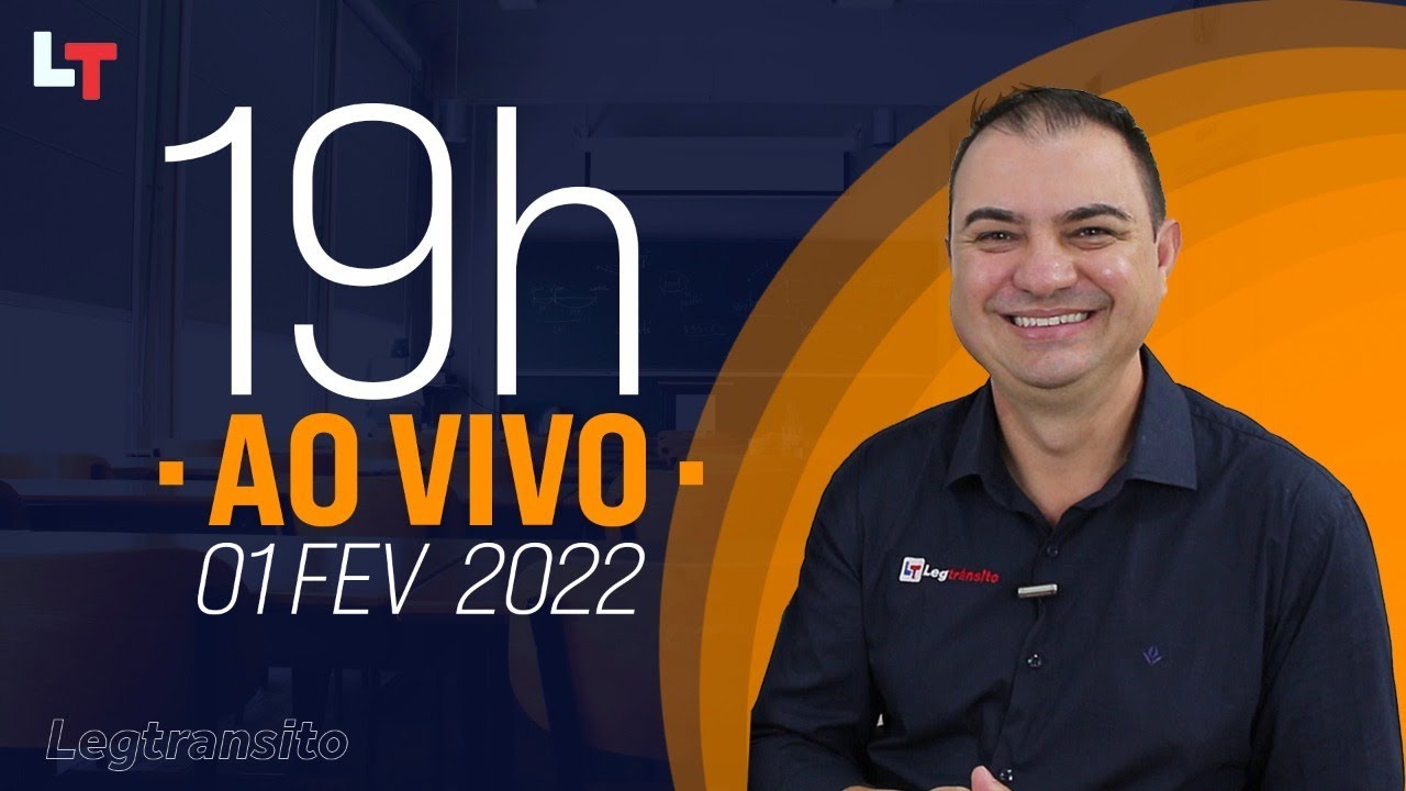 AULA AO VIVO 01FEV2022 - Respondendo Dúvidas para Prova de Legislação do Detran #LegTransito