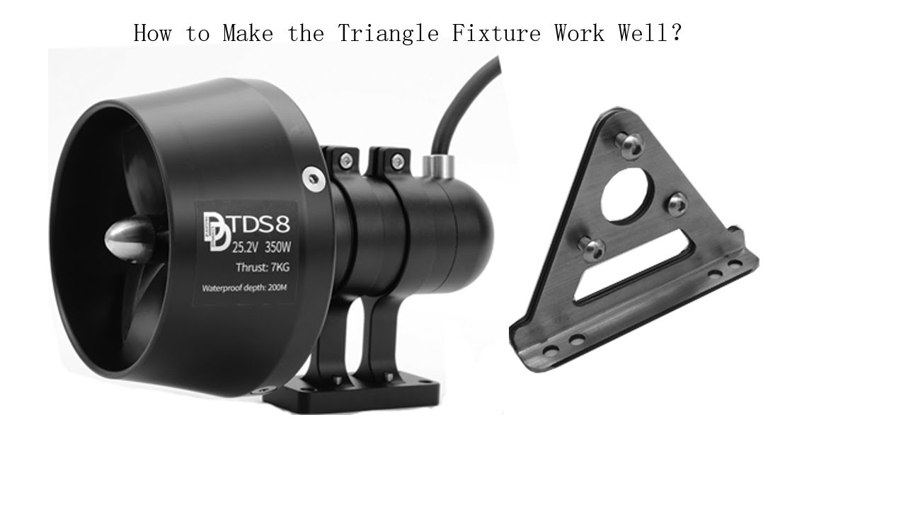 DD TDS8 Deep water thrusters Canoe thrusters