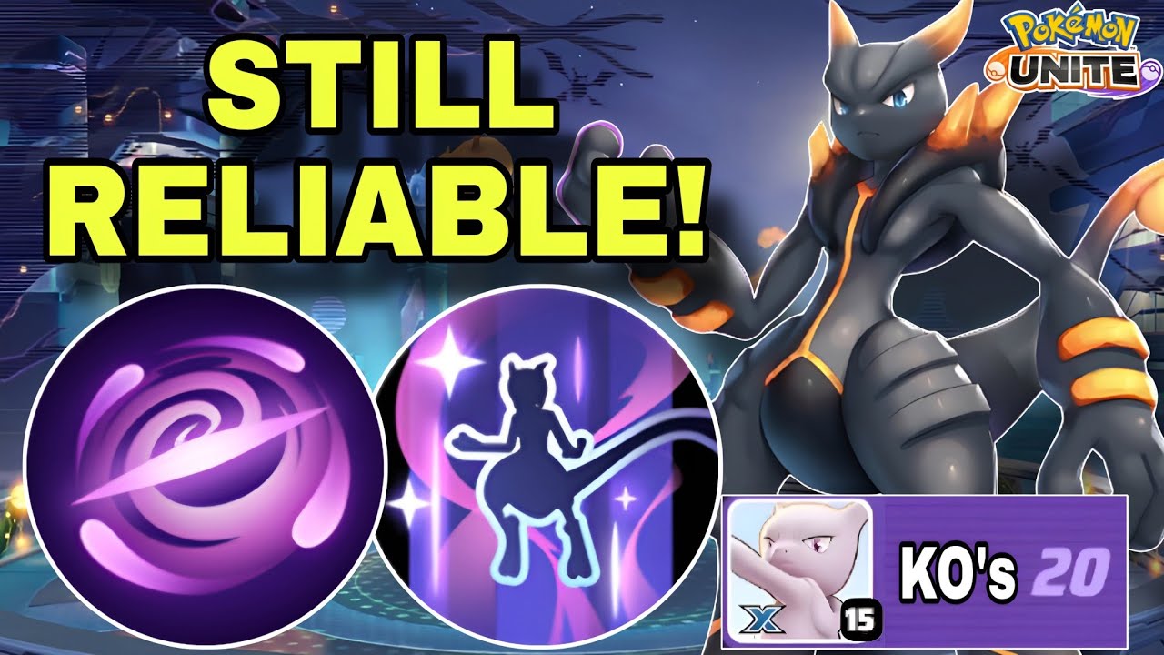 20 KO's | This MEWTWO X Build Still Feels Great and Reliable! | Pokemon Unite