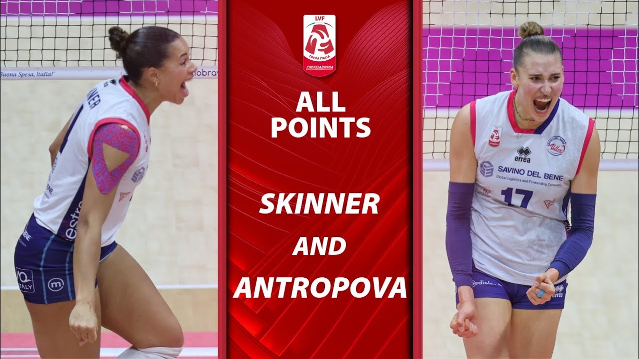 SKINNER & ANTROPOVA, All points in Final Coppa Italia Frecciarossa 2026 | LVF 2025/26