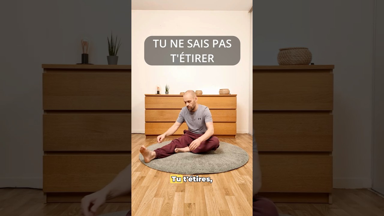 TU NE SAIS PAS T’ETIRER 😏 #mobilité #souplesse #étirement