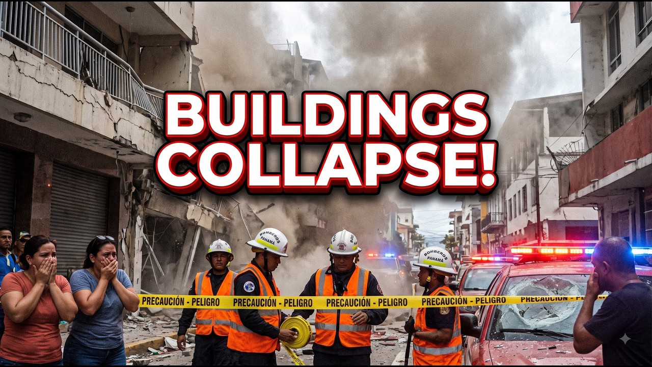 STATE OF EMERGENCY! Huge 7.7 Earthquake Rocks Panama &mdash; Shocking Destruction Footage!
