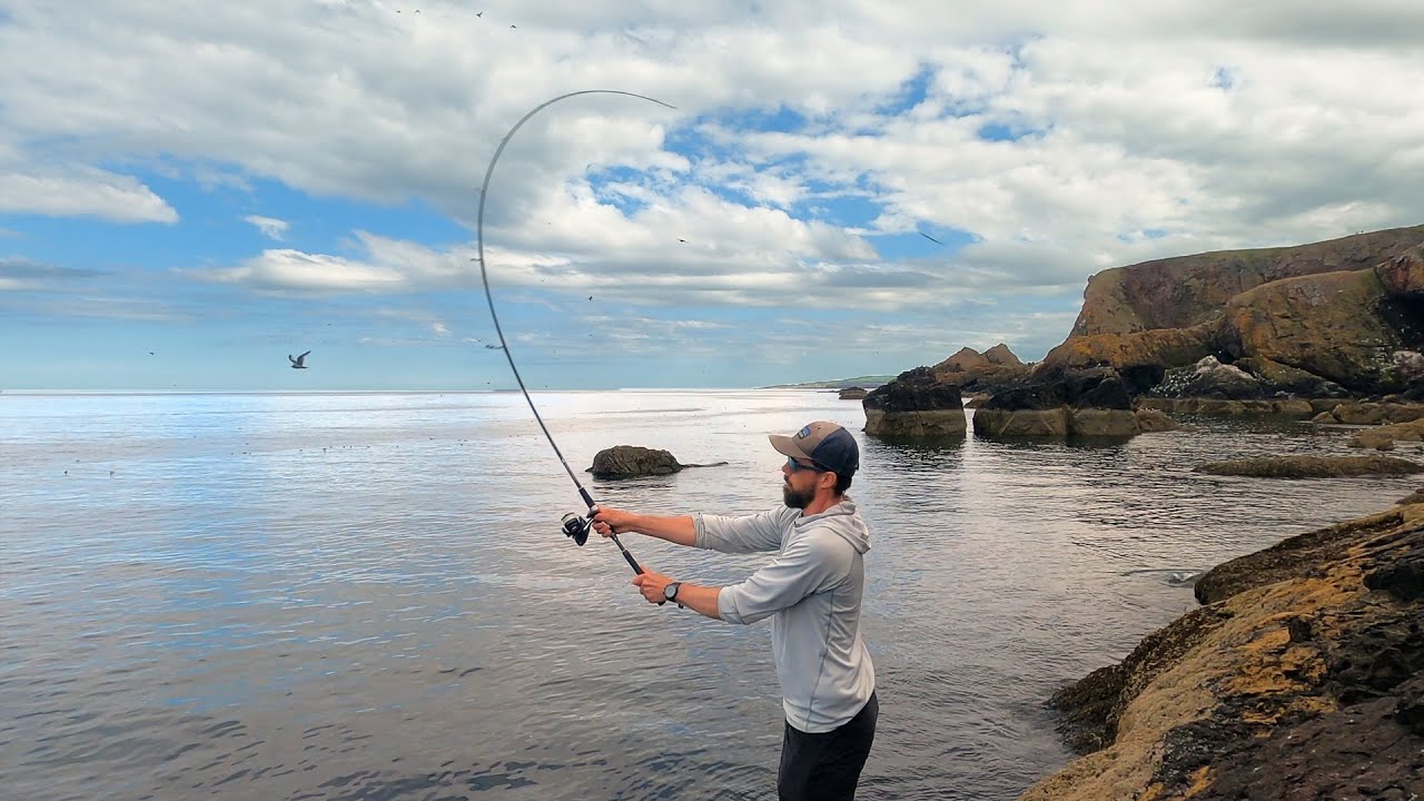 Lure Fishing St Abbs Head | Rock Fishing with Soft Plastics and Metal Jigs for Pollack & Cod