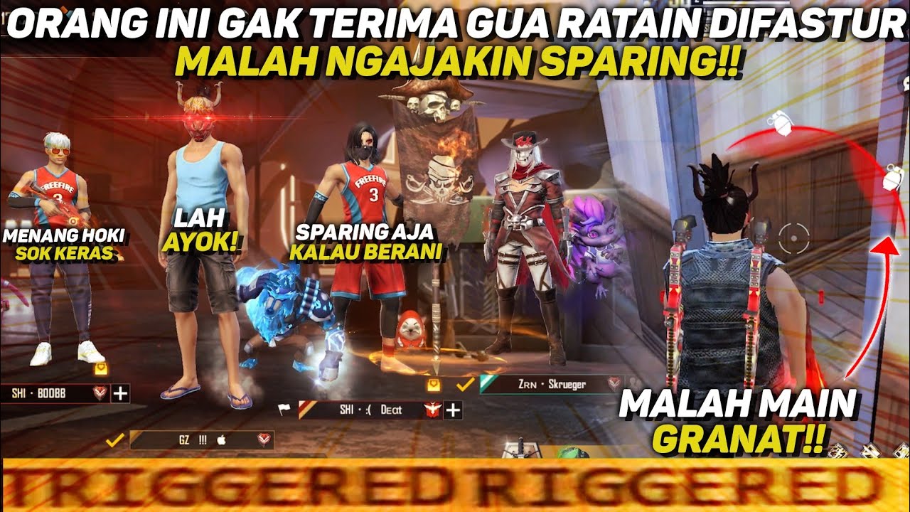 ORANG INI GAK TERIMA GUA RATAIN DI FASTUR MALAH NGAJAKIN SPARING!! AUTO KASIH PAHAM KEKUATAN GZ!!