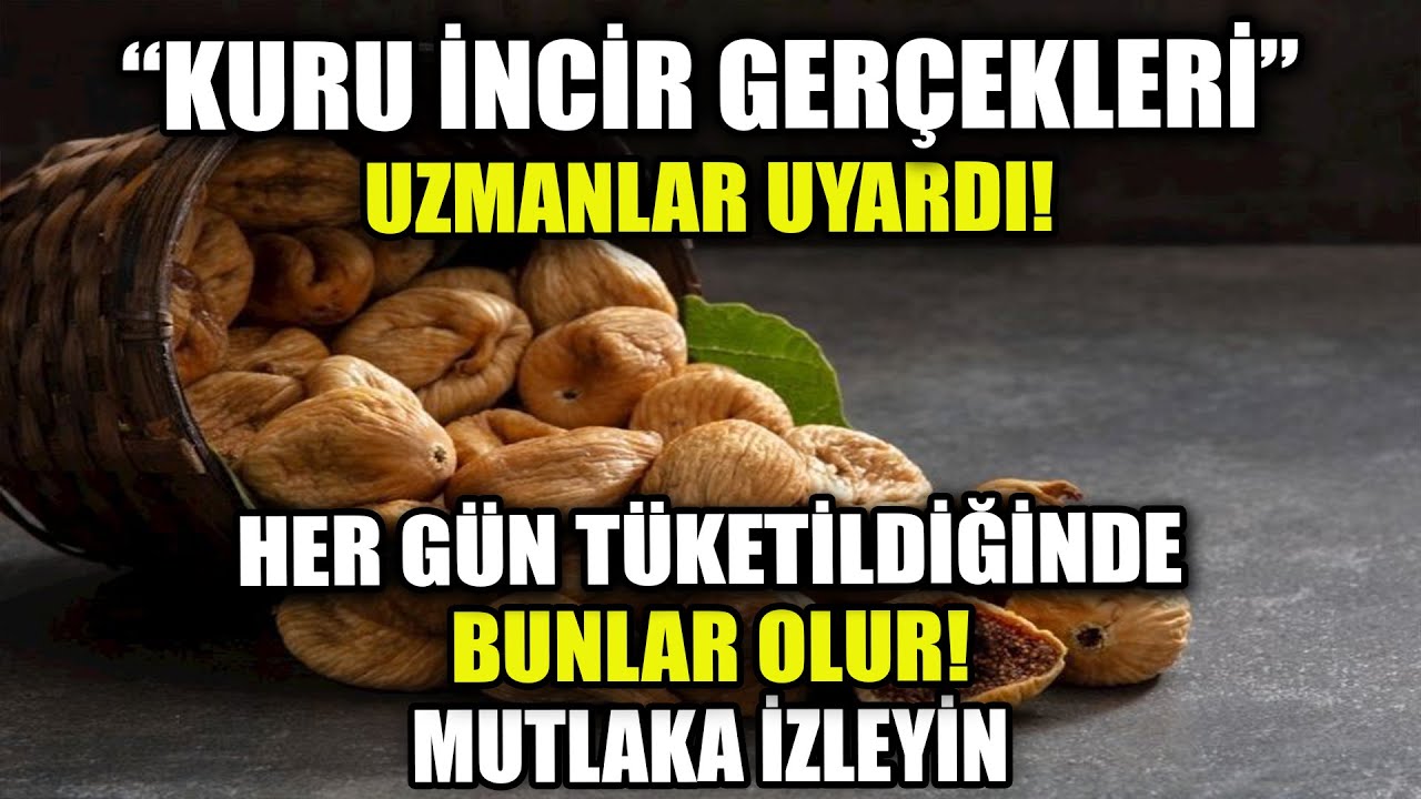 1 Ay Boyunca Her G&uuml;n Kuru İncir T&uuml;ketirseniz Bunlar Olur!