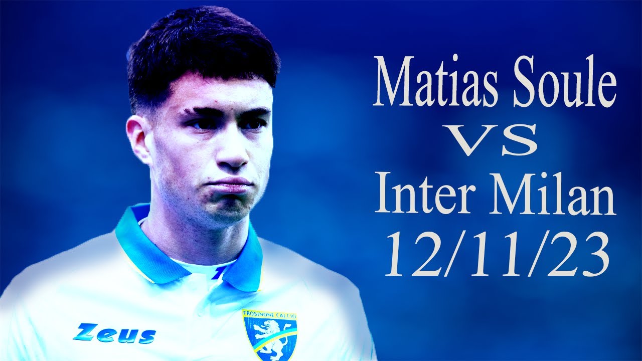Matias Soule Vs Inter Milan-Masterclass