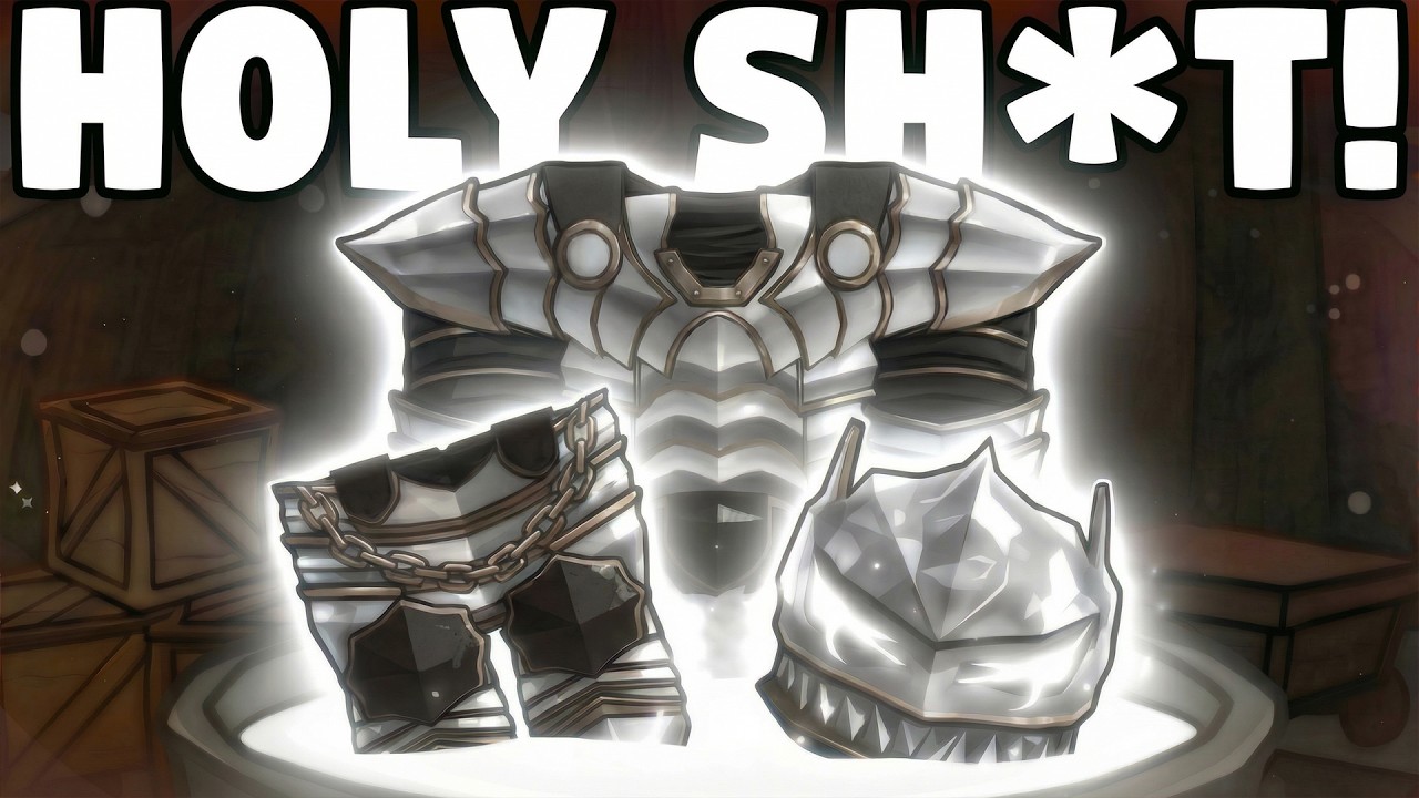 I Crafted FULL Yeti Heart RAVEN ARMOR & It's INSANE in The Forge Roblox...