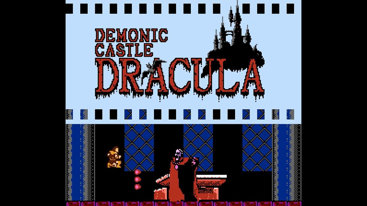 Akumajou Dracula (Konami, 1986, FDS) playthrough