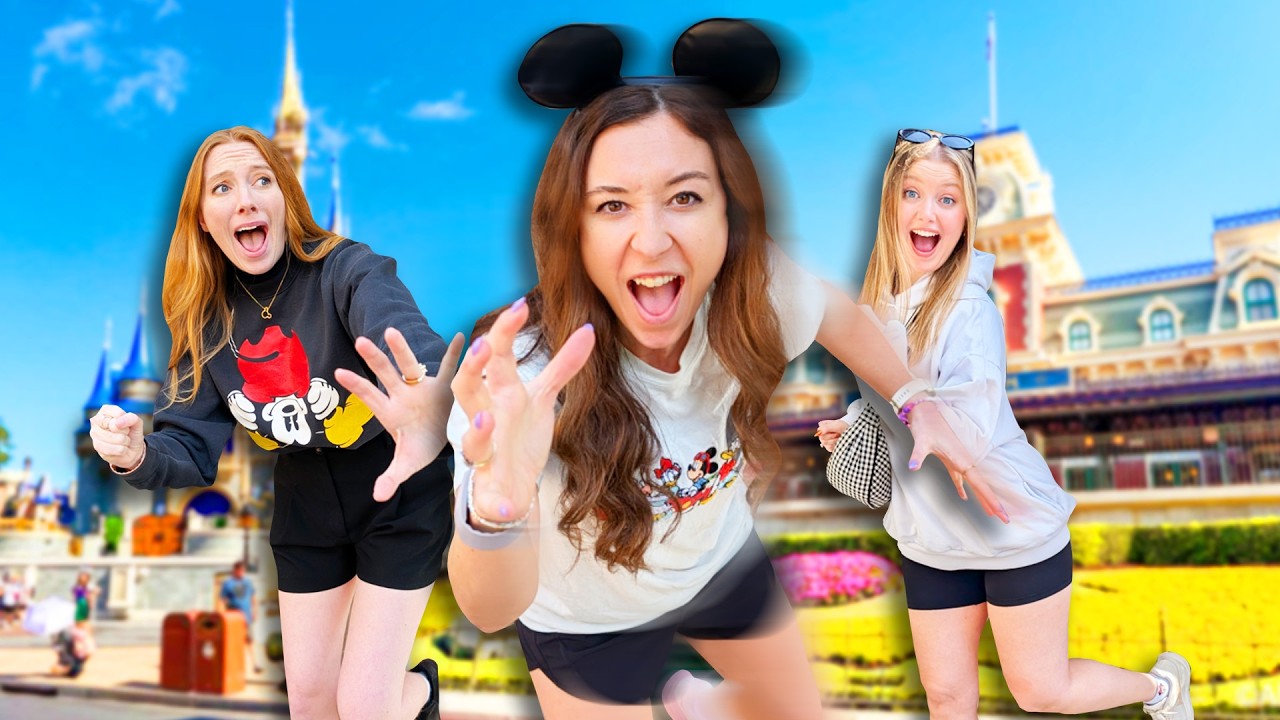 Disney World ALL FOUR PARKS Speedrun (We Weren't Ready)