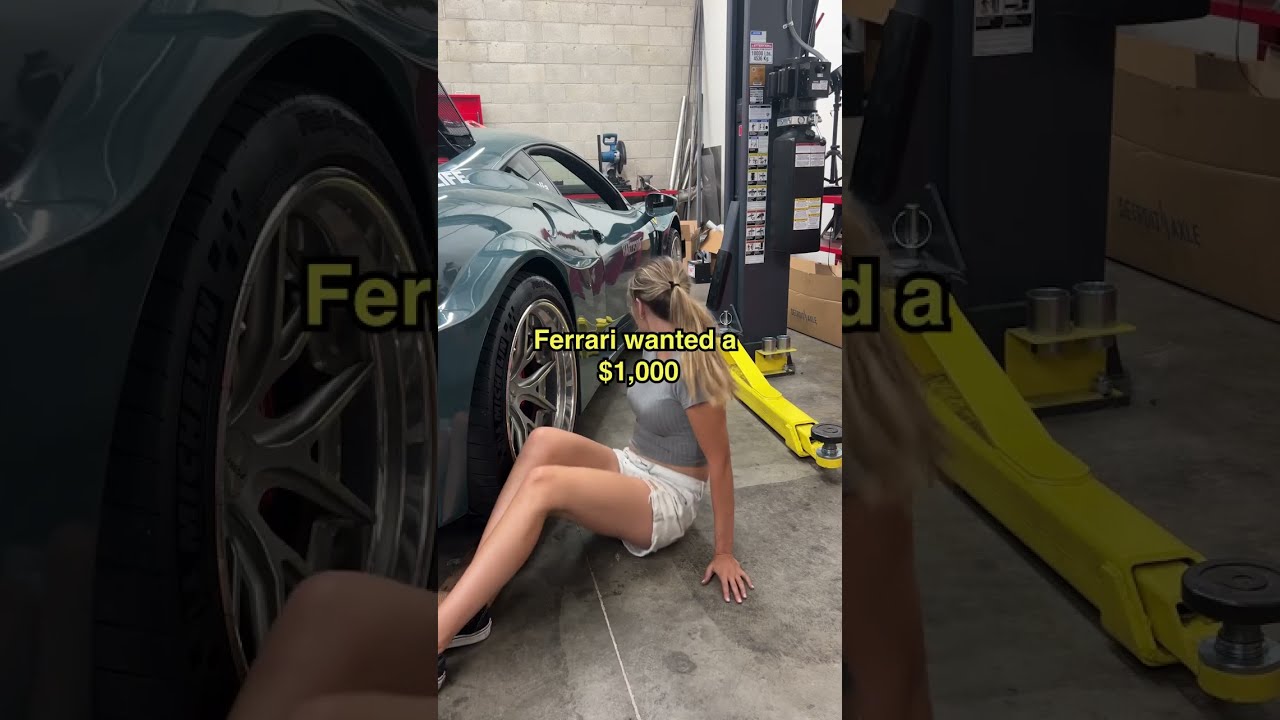Ferrari wanted $1000 for an oil change...
