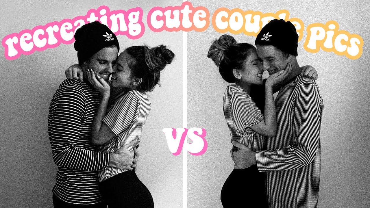 we tried recreating cute af couple photos...