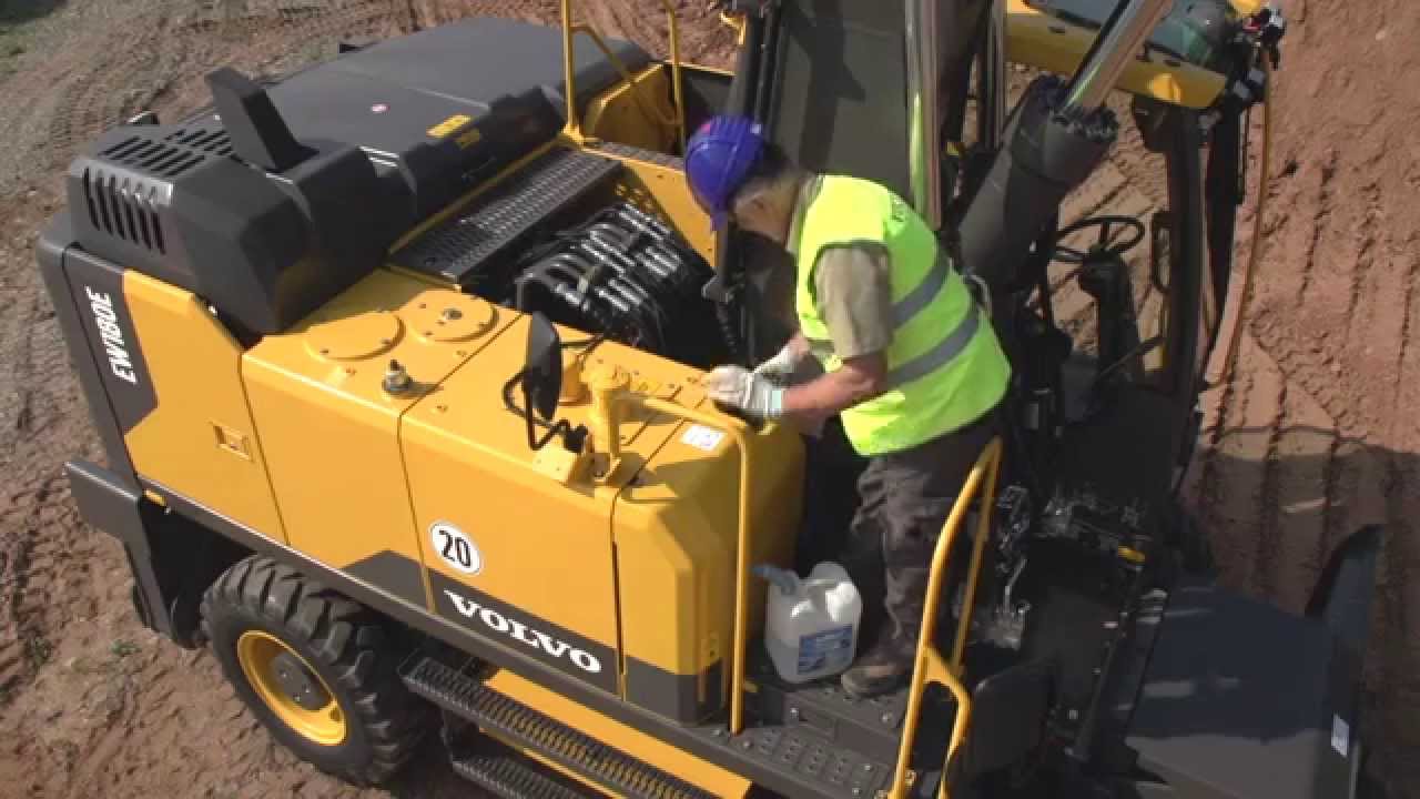 Volvo EW160E, EW180E - Serviceability