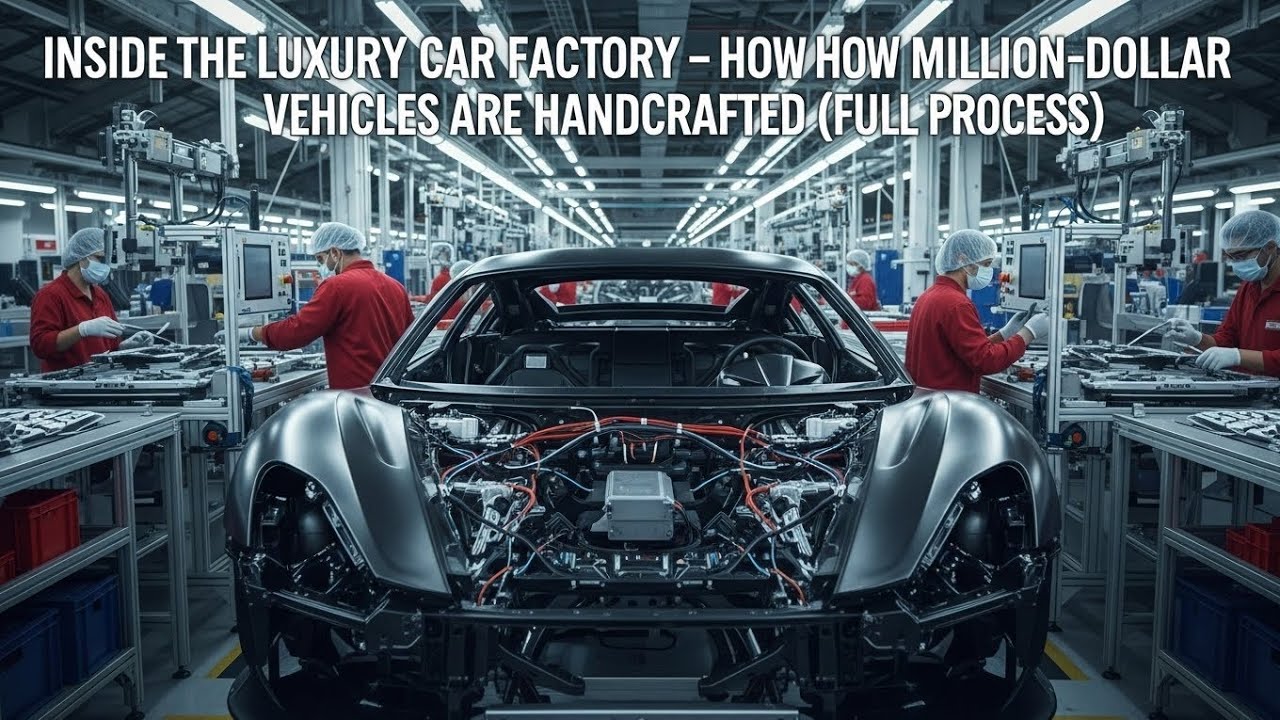 Inside the Luxury Car Factory – How Million-Dollar Vehicles Are Handcrafted (Full Process)