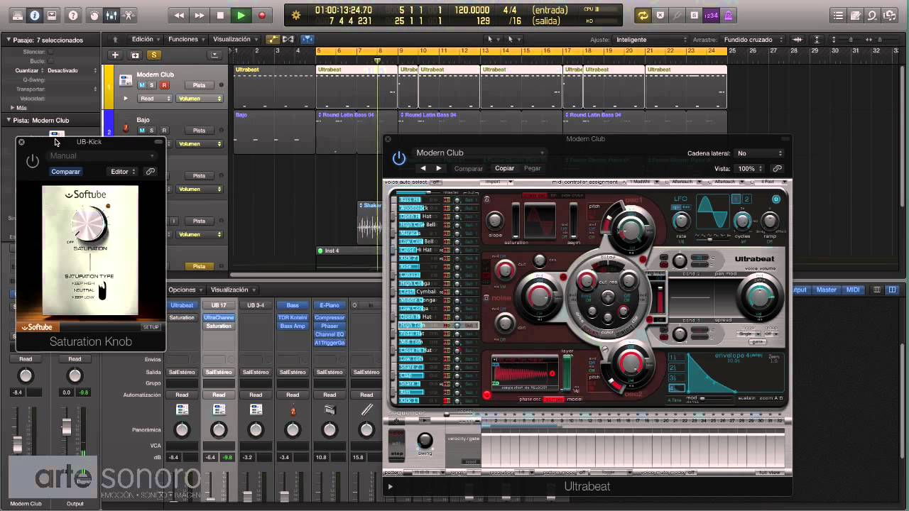 Plugin de audio gratis. Saturation Knob, de Softube