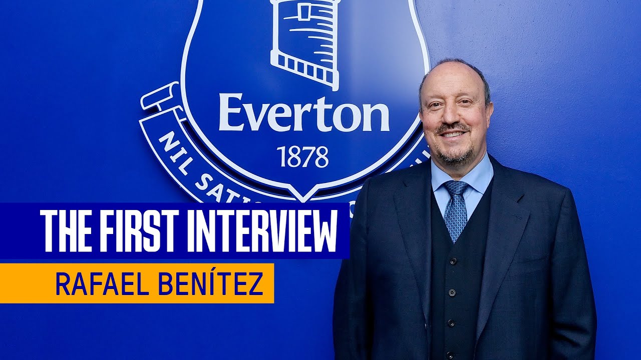 RAFAEL BENITEZ: FIRST INTERVIEW AS EVERTON MANAGER