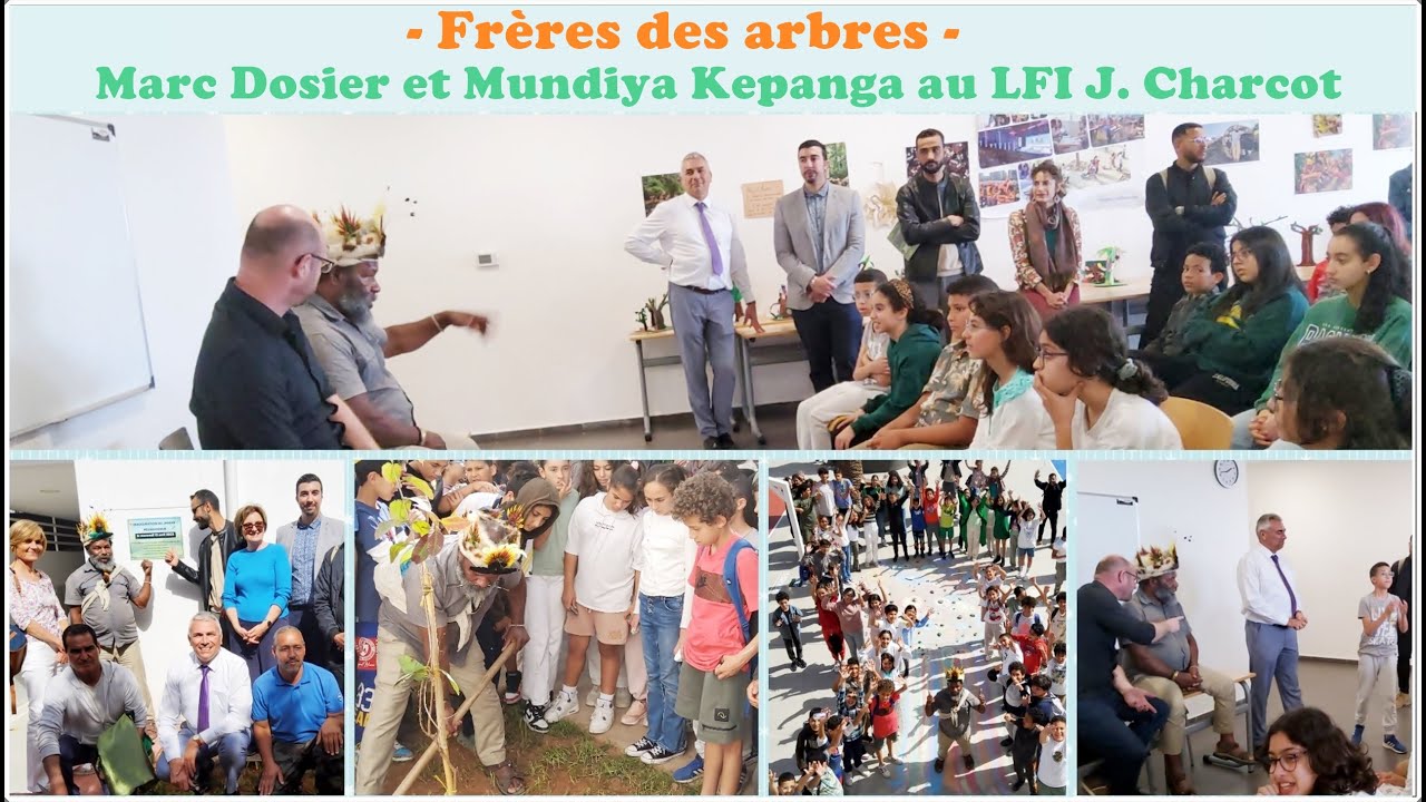 Frères des arbres - Marc Dosier et Mundiya Kepanga au LFI J.  Charcot