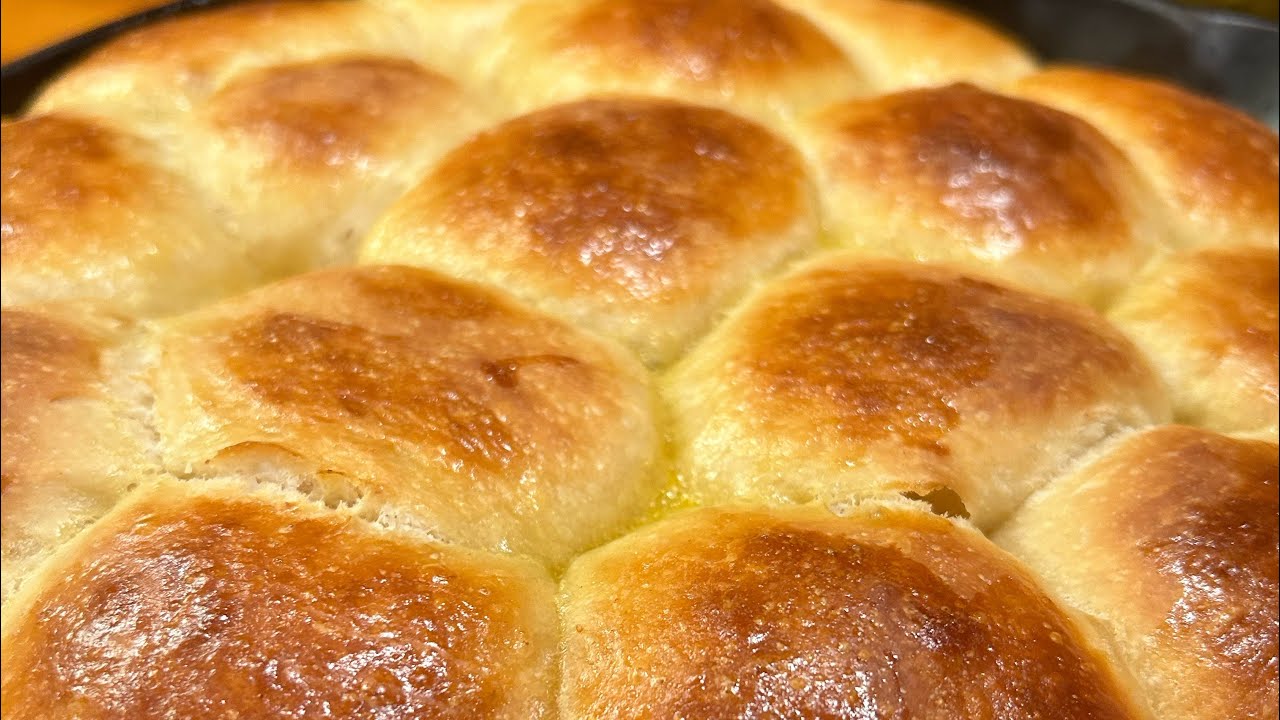 Домашние дрожжевые булочки