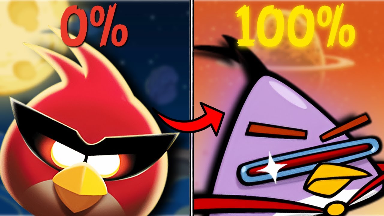 Я на 100% прошёл Angry Birds Space. Это было 80 часов бездумного гриндинга.