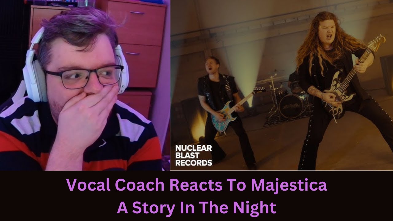 OH MY GOD - A Story In The Night - Majestica - Vocal Coach Reacts/Analysis