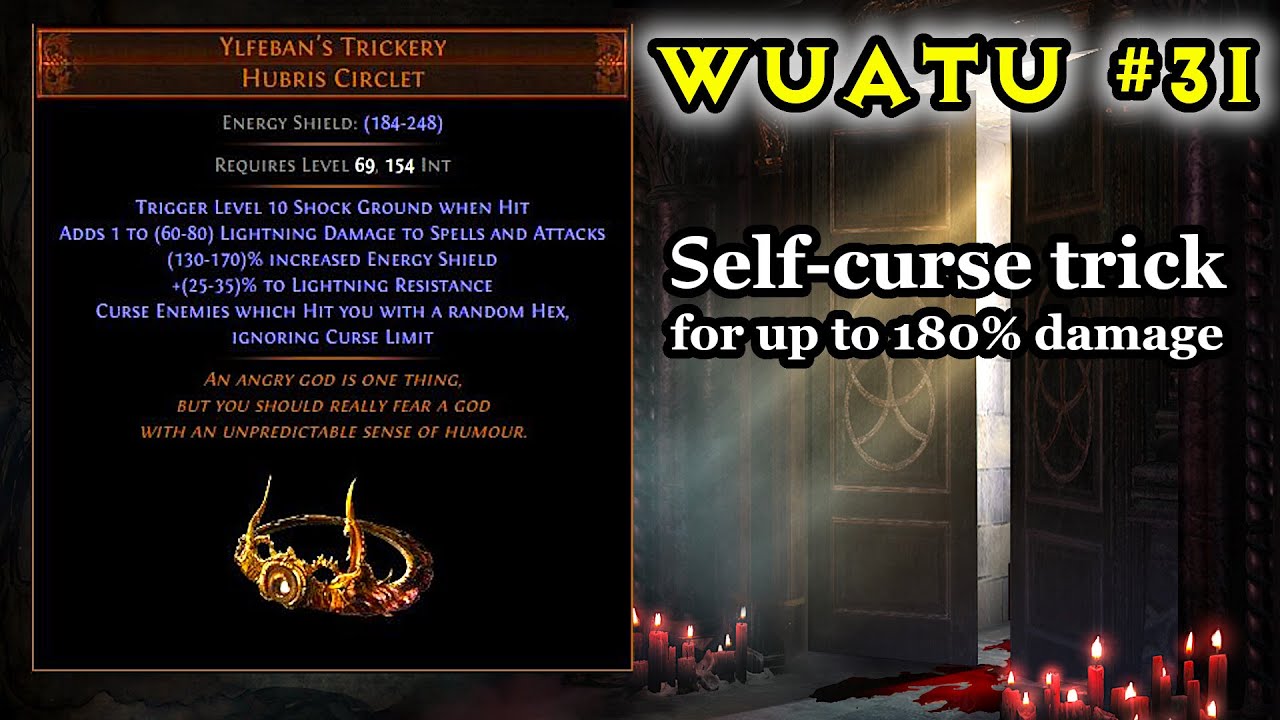 Ylfeban's Trickery has a trick! WUATU #31 - Path of Exile (3.20 Sanctum)