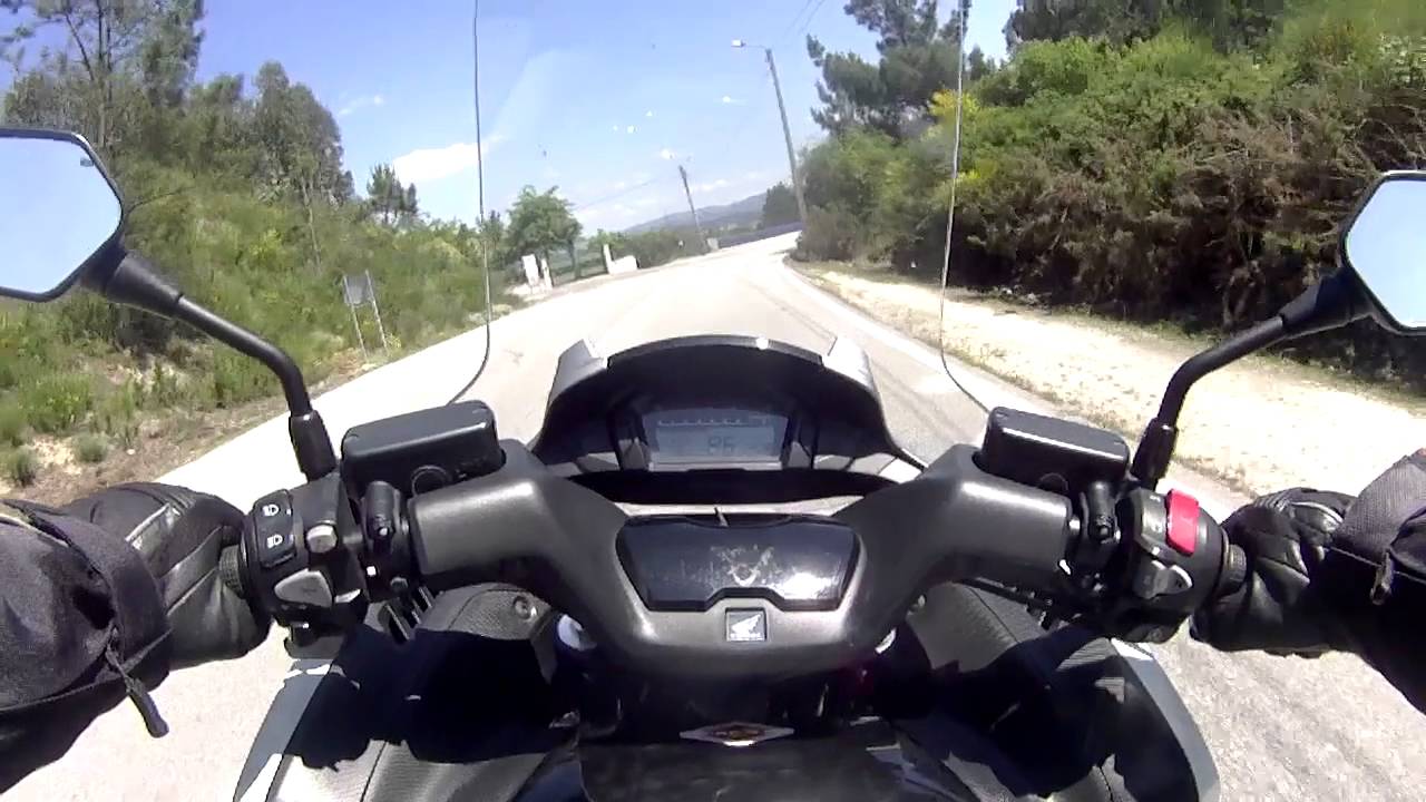 Honda Integra 700 Onboard Camera Test