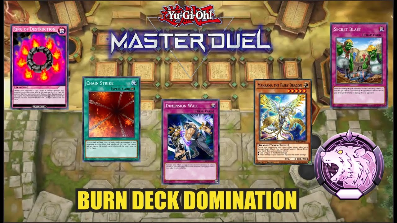No Mercy! Burn Deck Domination in Diamond Rank! ~ Yu-Gi-Oh! Master Duel Season 42