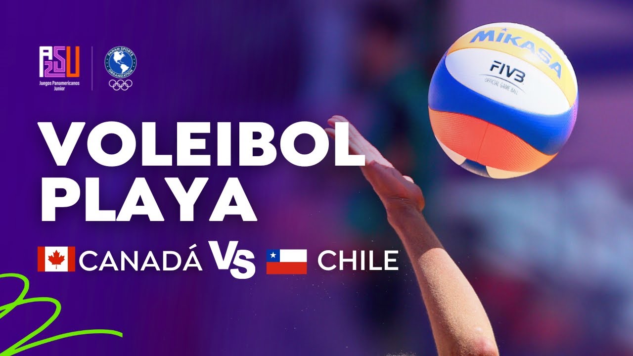 Canadá vs Chile - Voleibol de Playa Femenino - Juegos Panamericanos Junior ASU 2025