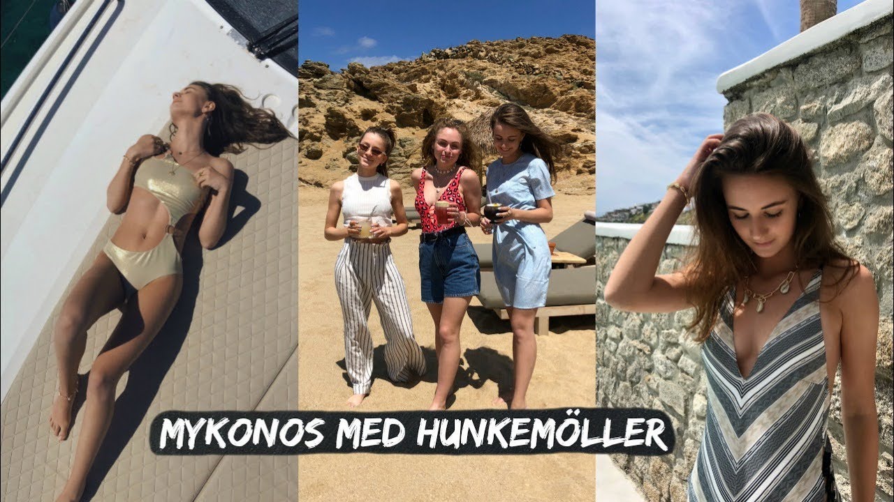 MYKONOS VLOGGEN - strand, sol og SJOV