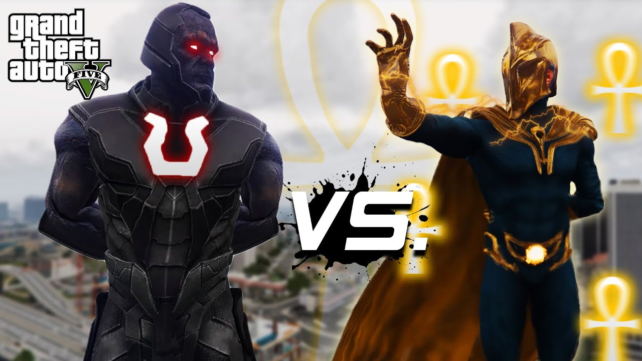 GTA 5 - Doctor Fate VS Darkseid | Epic Gods Battle !!