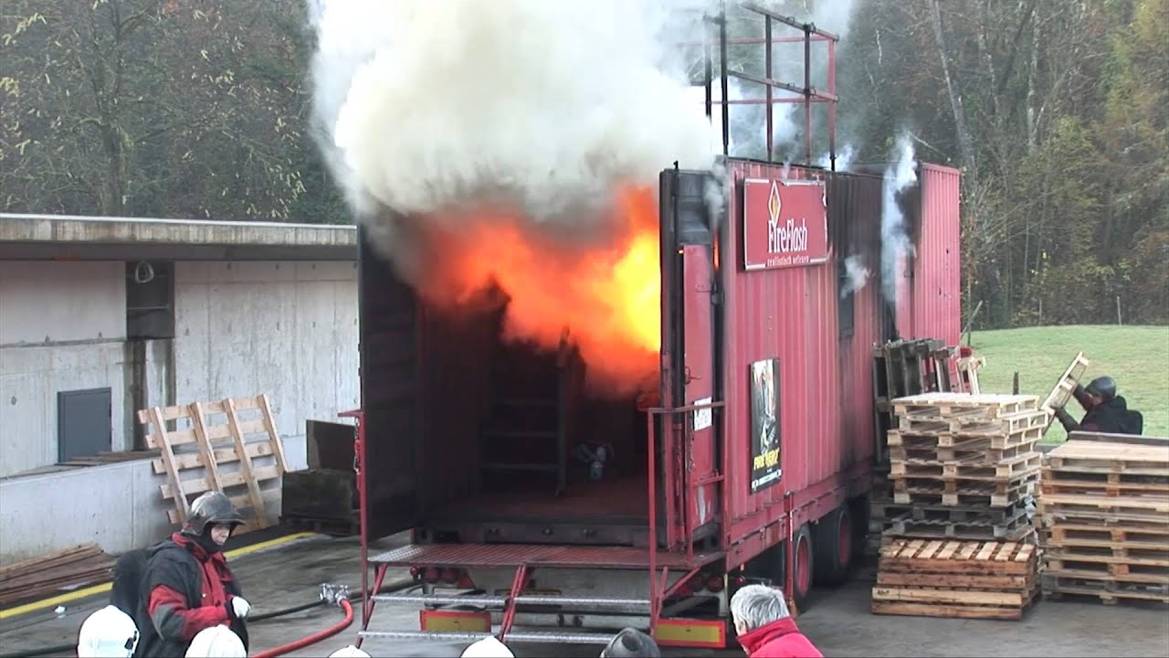 Pompiers Genève - Simulateur Backdraft & FGI