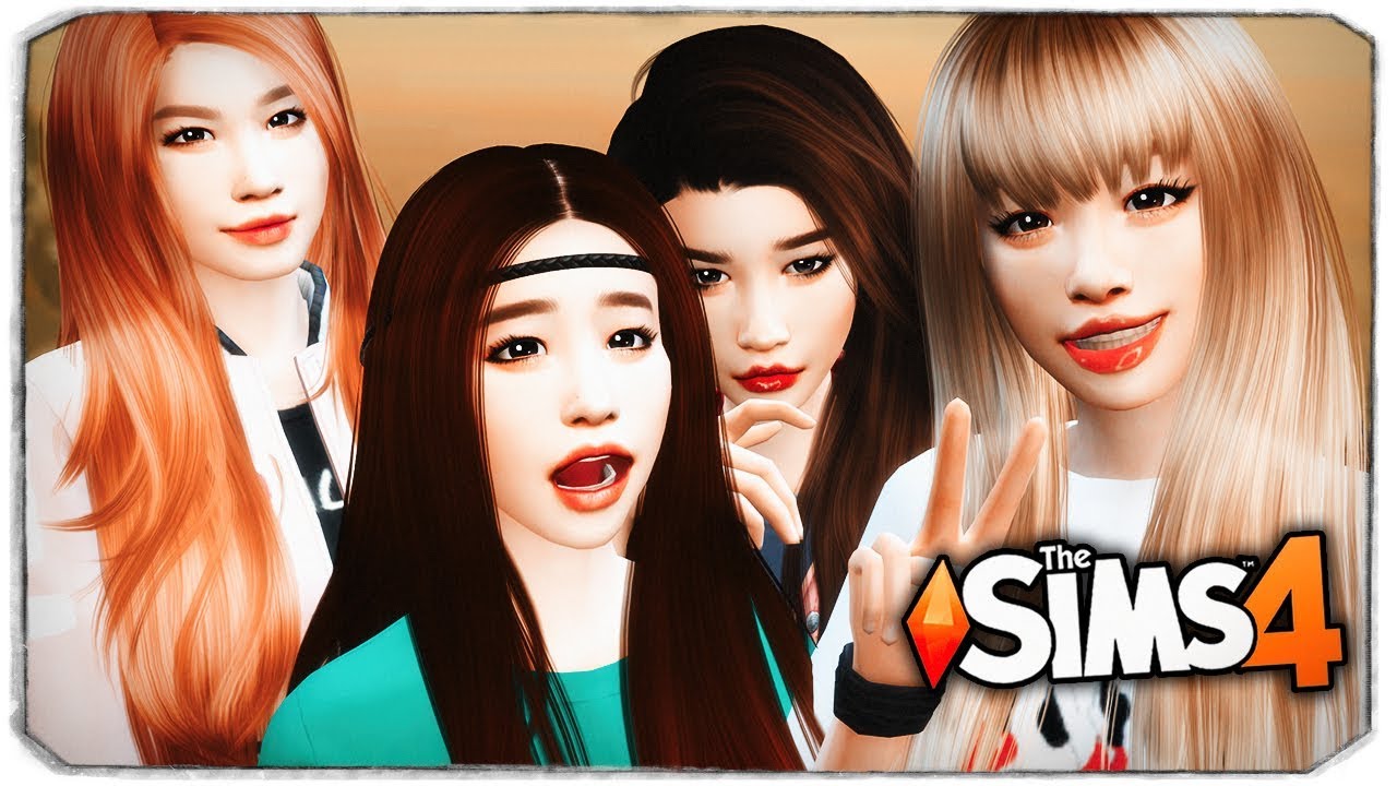 BLACKPINK В THE SIMS 4 - СОЗДАЕМ ДЕВУШЕК ИЗ ГРУППЫ BLACKPINK (BLACKPINK CAS)