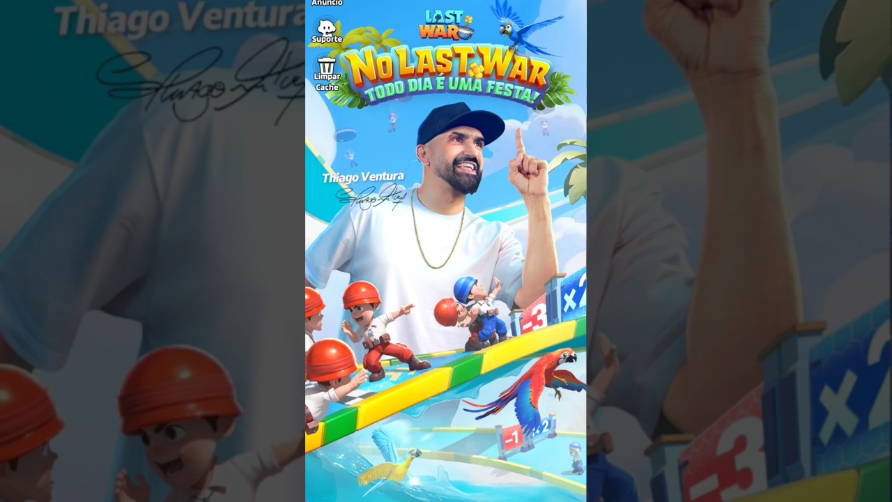 No Last war novo jogo do Thiago Ventura t&aacute; fazendo o maior sucesso #cortes #thiagoventura