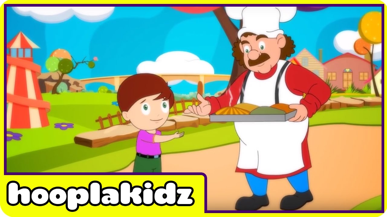 Simple Simon | Nursery Rhyme | HooplaKidz