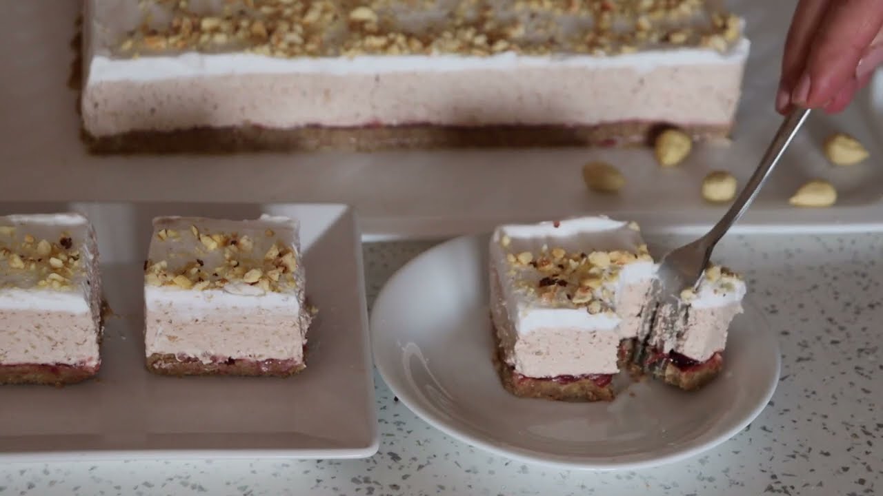 Brzi kremasti kolač sa lešnicima/Quick creamy cake with hazelnuts