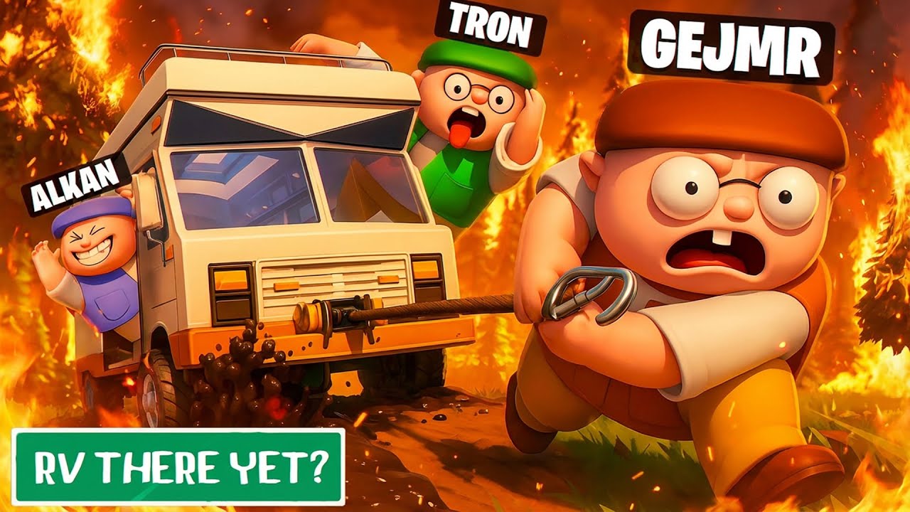 Tot&aacute;ln&iacute; PEKLO na kolech 🔥🔥 (GEJMR, Alkan, Tron) #3 RV There Yet?