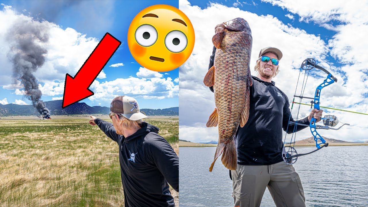 Trailer EXPLODES While Bowfishing in the Mountains!!