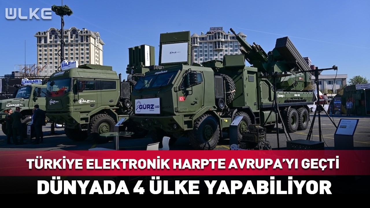 Türkiye Elektronik Harpte Avrupa'yı Geçti! Dünyada 4 Ülke Yapabiliyor #haber