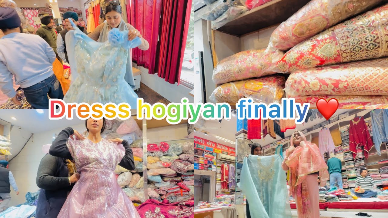 Hogiyan finally dresss done ❤️ || vaih vaih hoyi payi ghar 😅 || jashn kaur @jas-b7z 