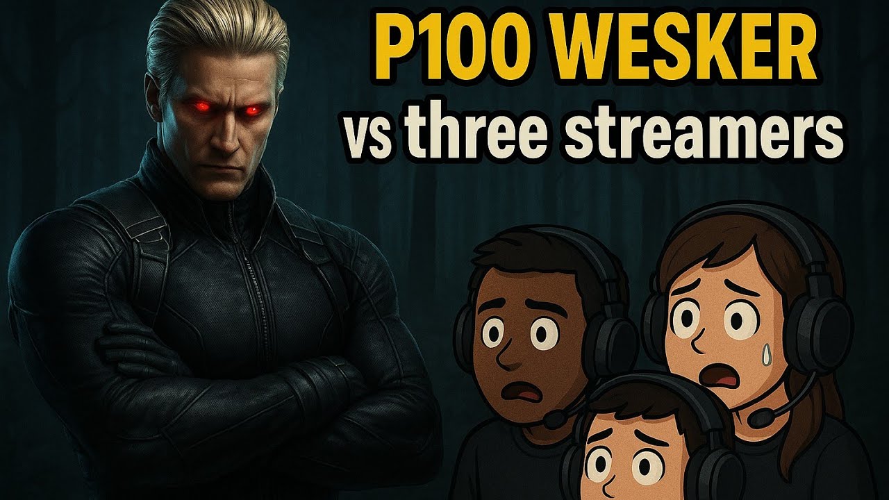 P100 Wesker vs 3 Streamers