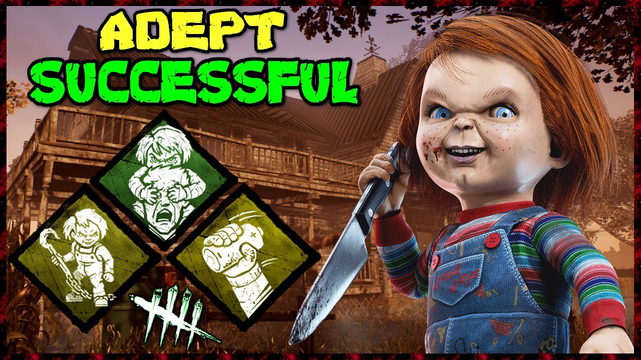 🔪 ADEPT ZALICZONY... MÓJ PIERWSZY MECZ LALECZKĄ CHUCKY! Co się TUTAJ WYDARZYŁO!? | Dead by Daylight