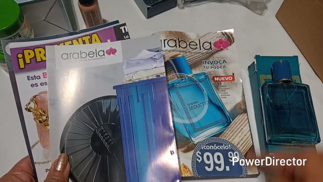 Pedido Arabela Campaña 19/2025 + Perfume Seduction de caballero 