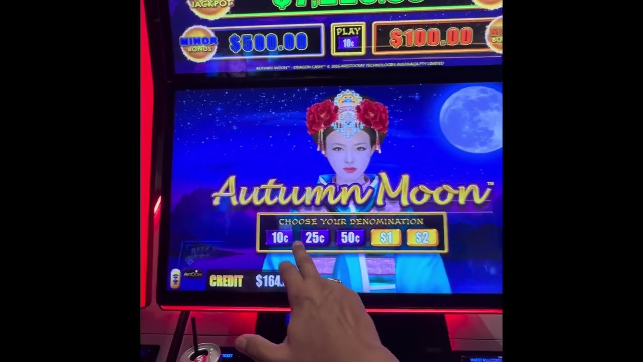 (HIGH LIMIT) 🔥Autumn Moon 😱 Handpay Big WIN💵 #dragoncash